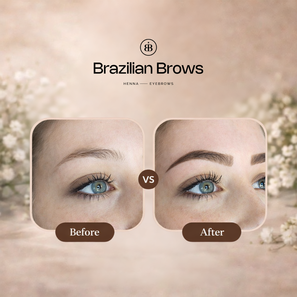 Henna brows at home