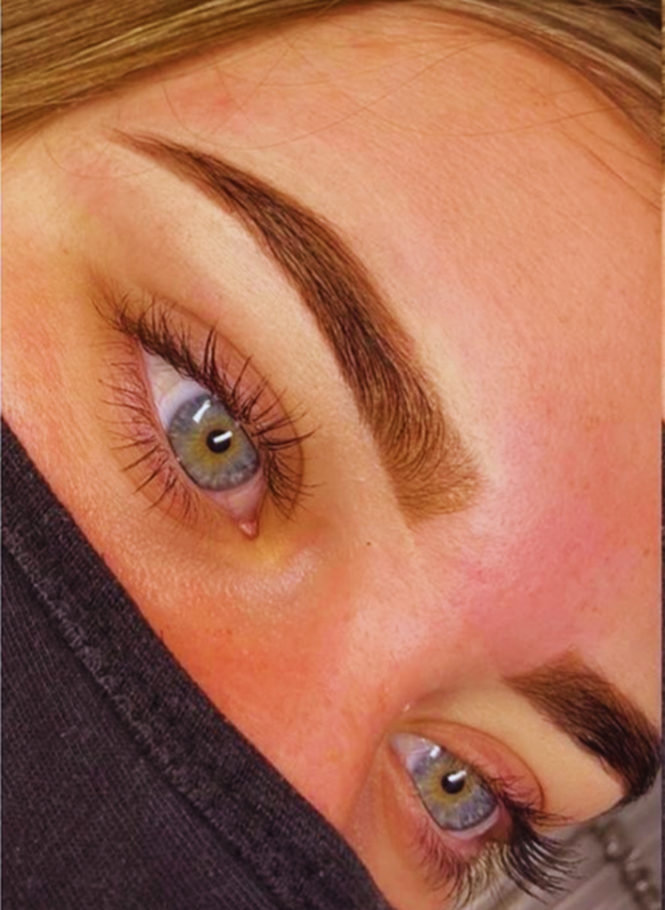 Augenbrauen Henna – Dunkelblond
