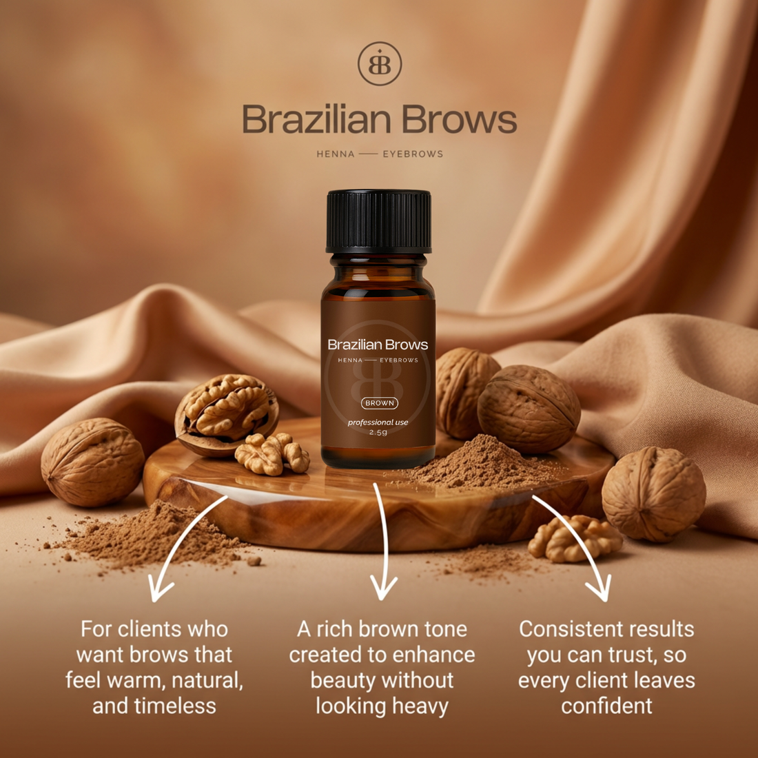 Henna Eyebrow Dye - Brown