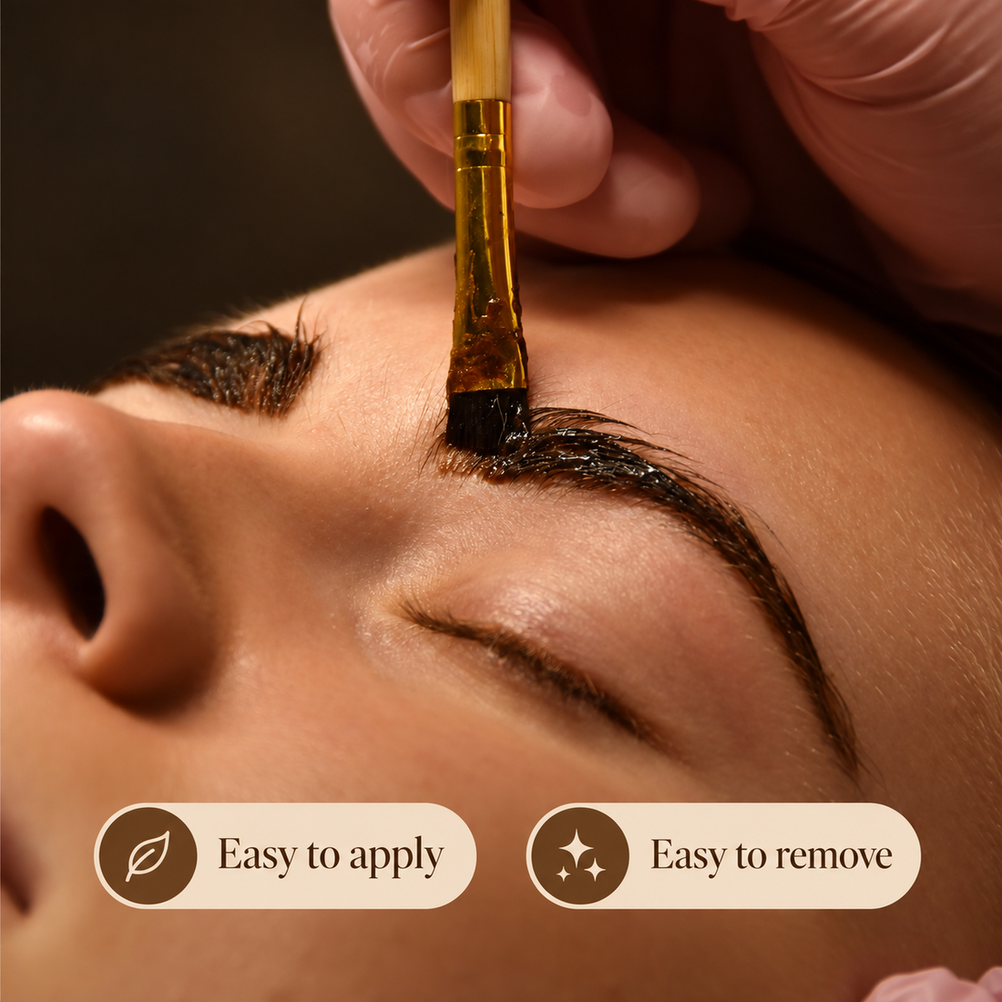 Augenbrauen Henna – Dunkelblond
